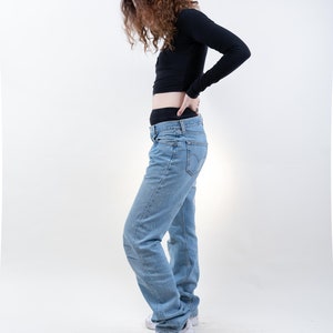 Vintage Levi's 505 label 36/34 Size L denim baggy pants jeans trousers 80s image 6