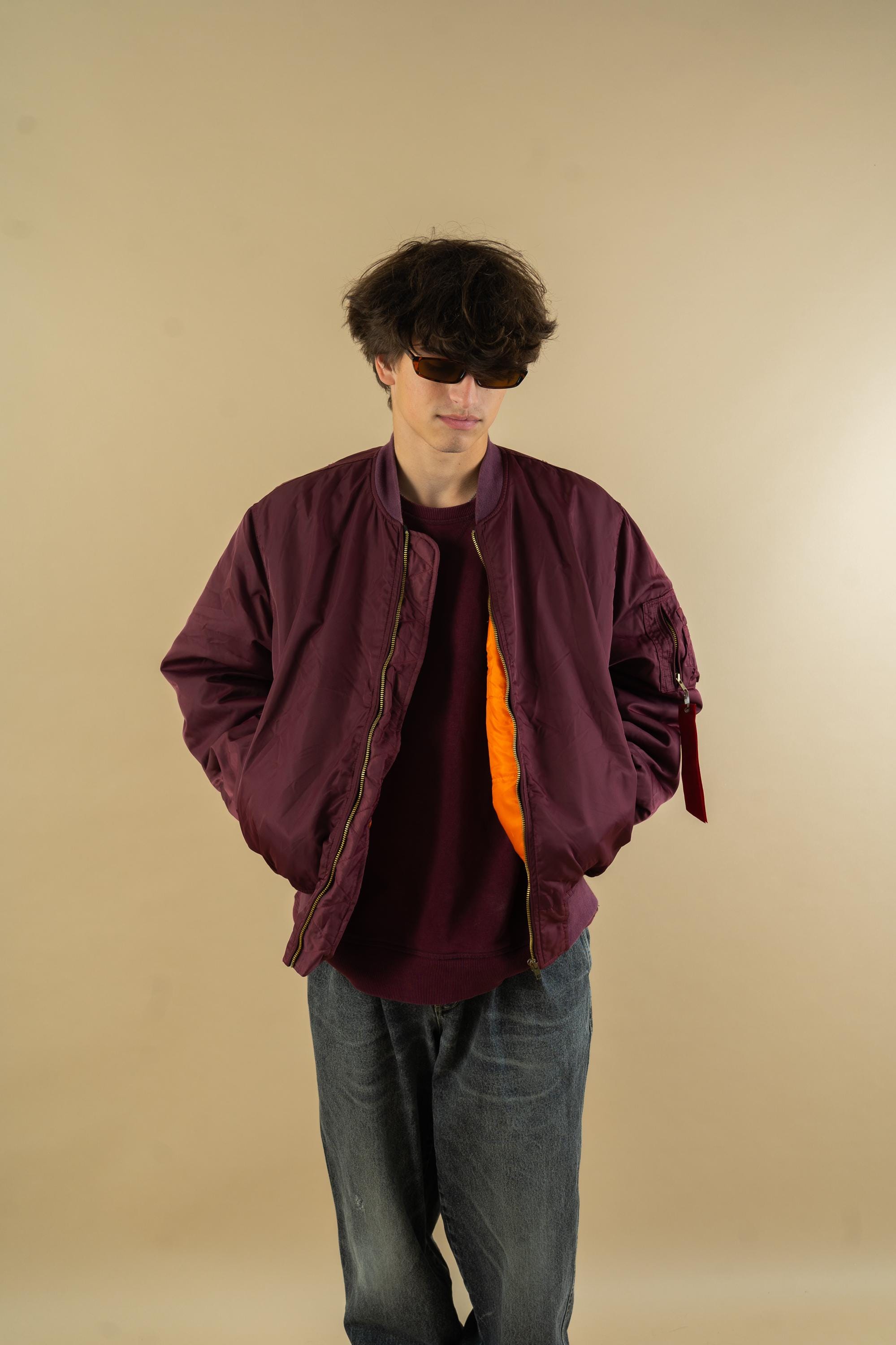 Ghetto Sport Original Y2k Vintage Cotton Bomber Jacket Size