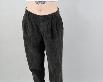 Vintage Dockers Pants Textile Trousers Size L W33 White 80s 90s