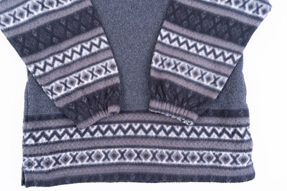 80s vintage fleece jumper fleece pullover fleece … - image 2