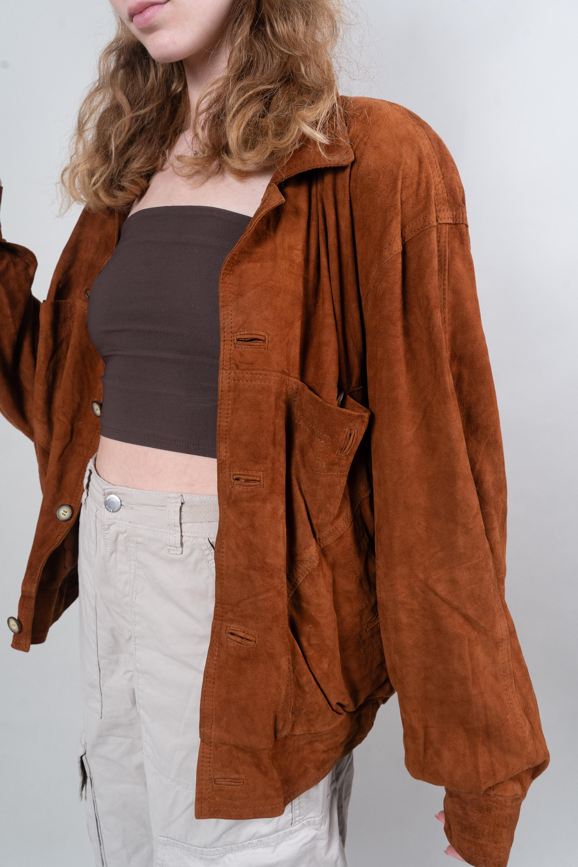 1990’s Suede Bomber Jacket
