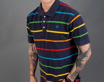 ビンテージ ハワイアン Holo Holo ポロシャツ Holo-holo Made in Hawaii Hawaiian Shirt Mens Polo Collared
