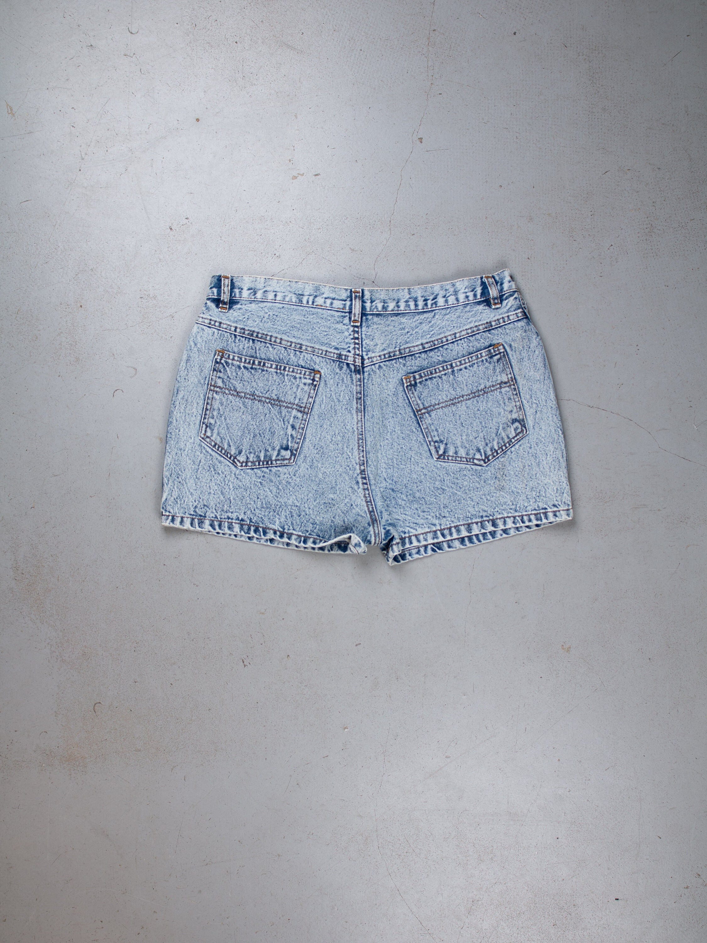 【U LAN】Watery washing vintage denim shorts 7B1E08F8-99E4-488C-BECC-