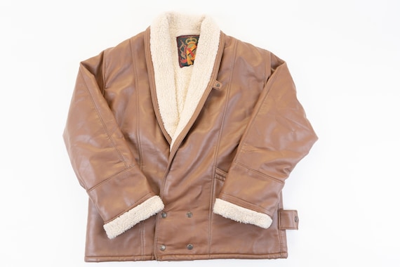 ジャケット・アウター RETRO FAKE LEATHER JACKET RETRO FAKE LEATHER JACKET