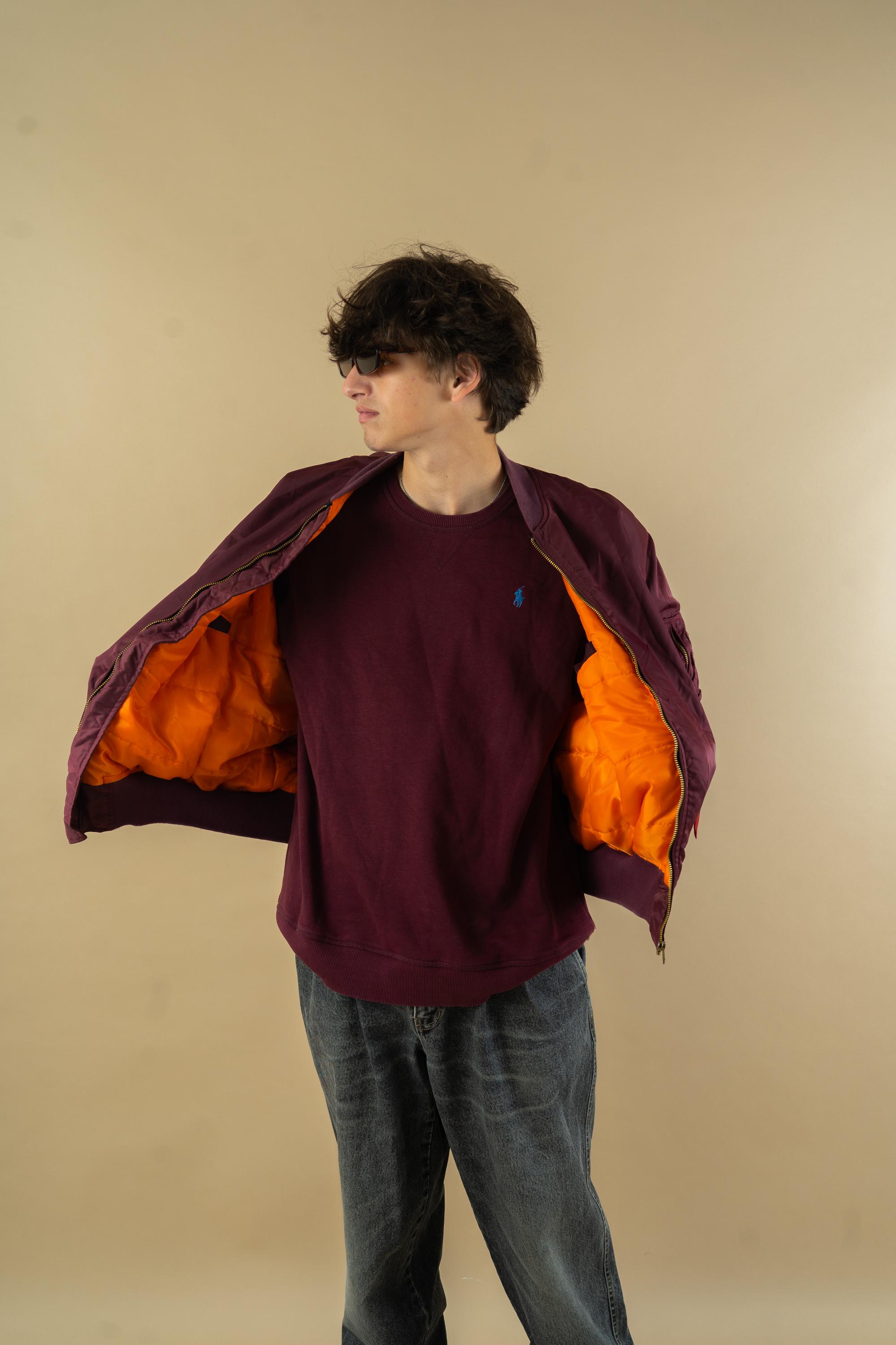 Ghetto Sport Original Y2k Vintage Cotton Bomber Jacket Size
