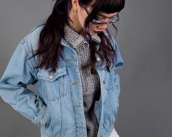 VTG 80s Denim Jacket - Etsy