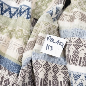 Vintage cotton / flannel shirt Navajo pattern aztec gray oversize L 80s 90s image 8