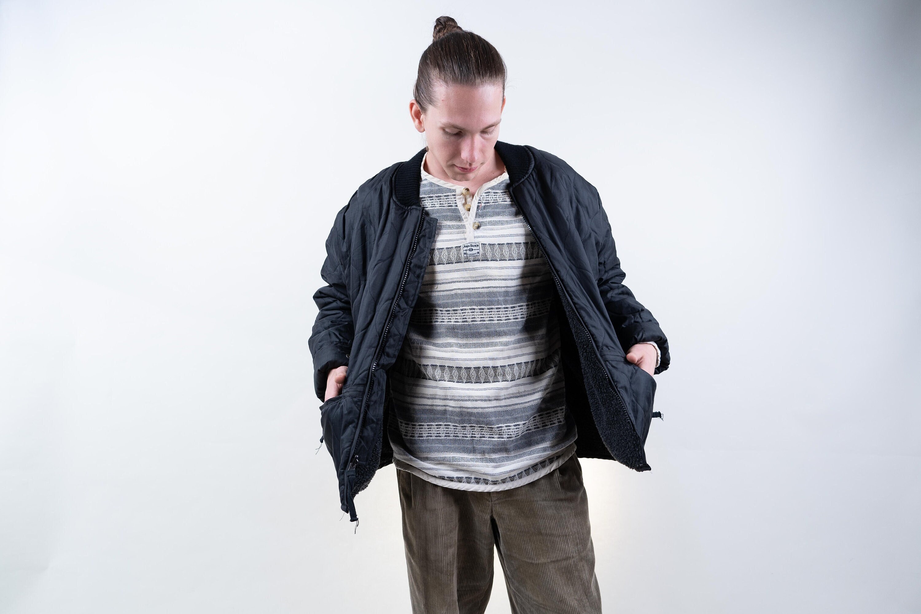 【 VINTAGE 】 Teddy Jacket Oversized Teddy Jacket | Windsor