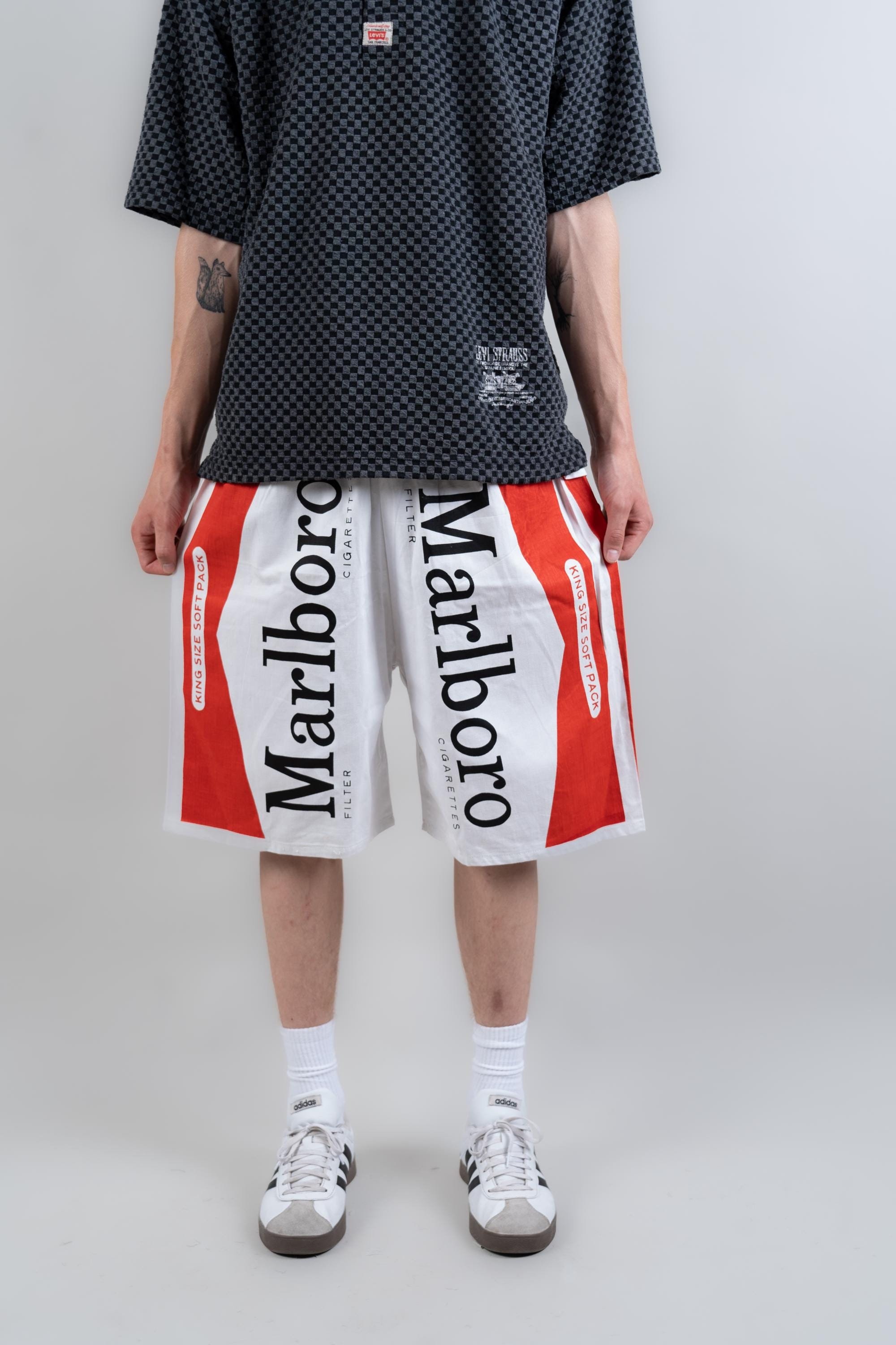 marlboro cigarettes shorts all over print Marlboro | Shorts | Vintage