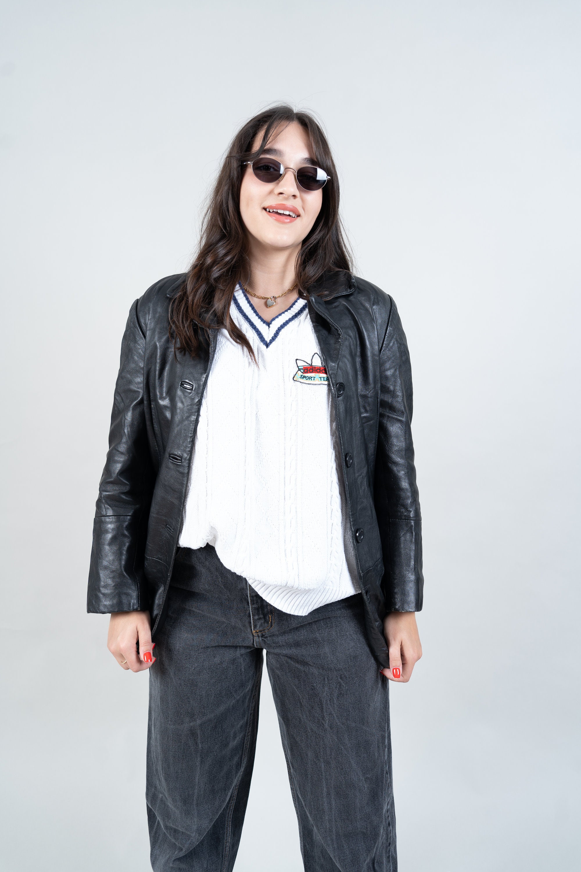 Vintage Leather Bomber Jacket Black Distressed Jacket Size Vintage Leather Bomber Jacket Black Distressed Jacket Size