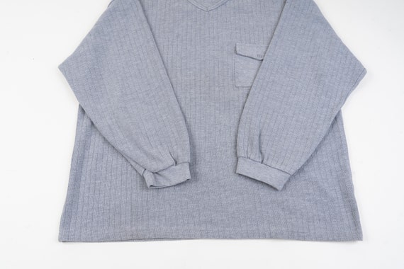 80s vintage John Baner sweatshirt in gray Size L … - image 5
