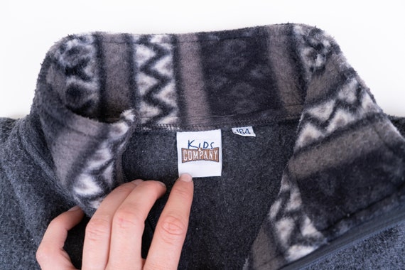 80s vintage fleece jumper fleece pullover fleece … - image 7