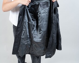90’s-00’s ヴィンテージ レザーボンバージャケット MA-1タイプ 90's Vintage-Style MA-1 Winter Classic – PEET ONLINE STORE ジャケット・アウター