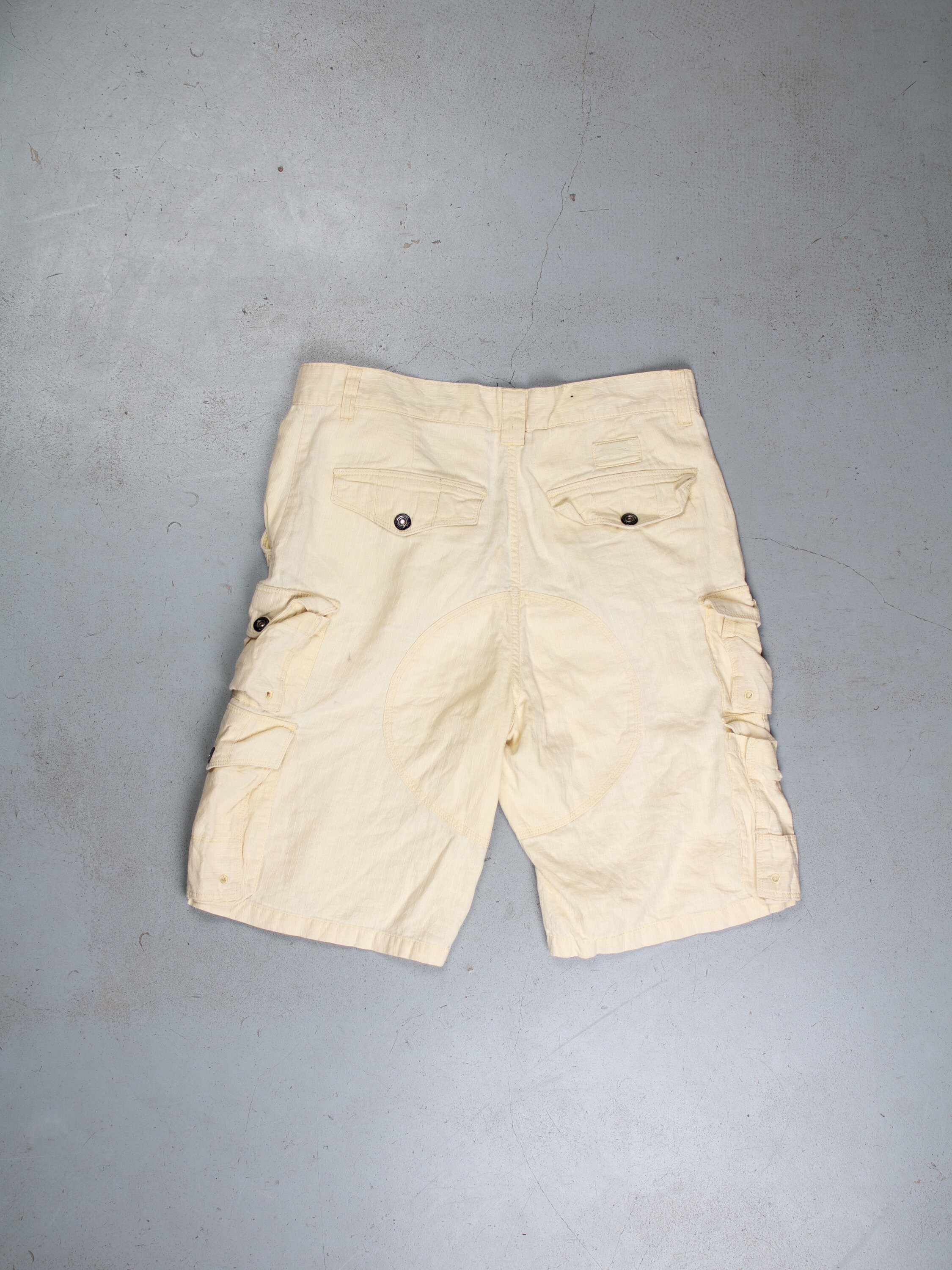 【Anyone more】Tui Vintage Wide Big Cargo Bermuda Pants Vintage Cargo Shorts Bermuda Size L 100% Cotton 80s - Etsy