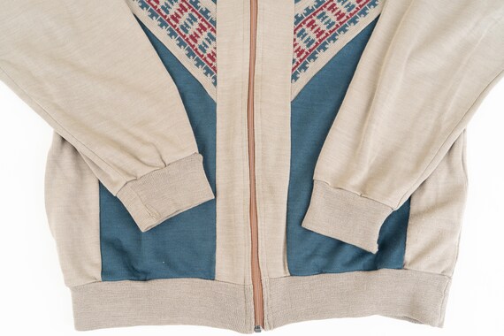Vintage cardigan sweater jumper grandpa sweater b… - image 2