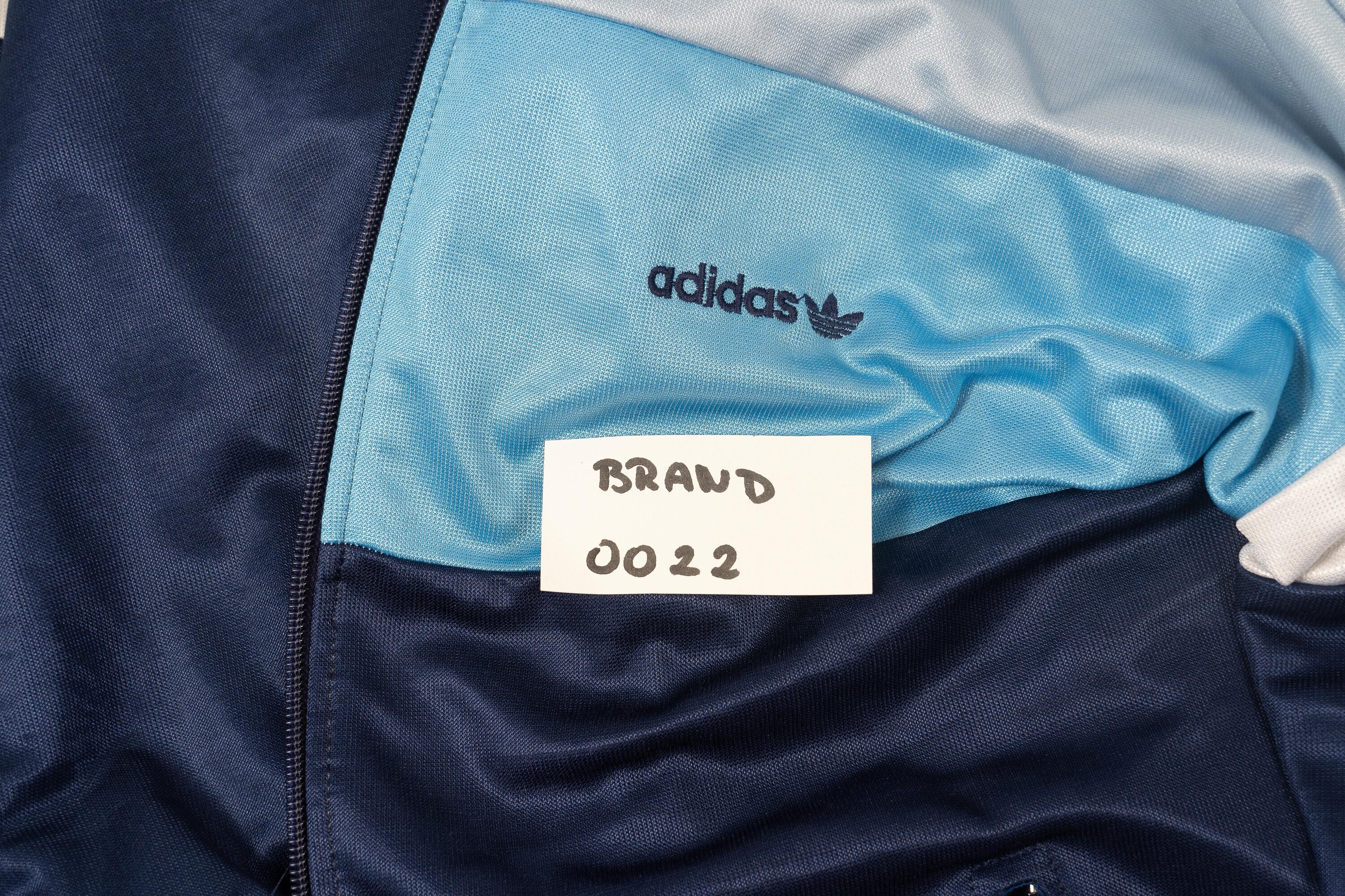 Vintage Adidas Jacket Blue Color Block Size M 80s 90s - Etsy