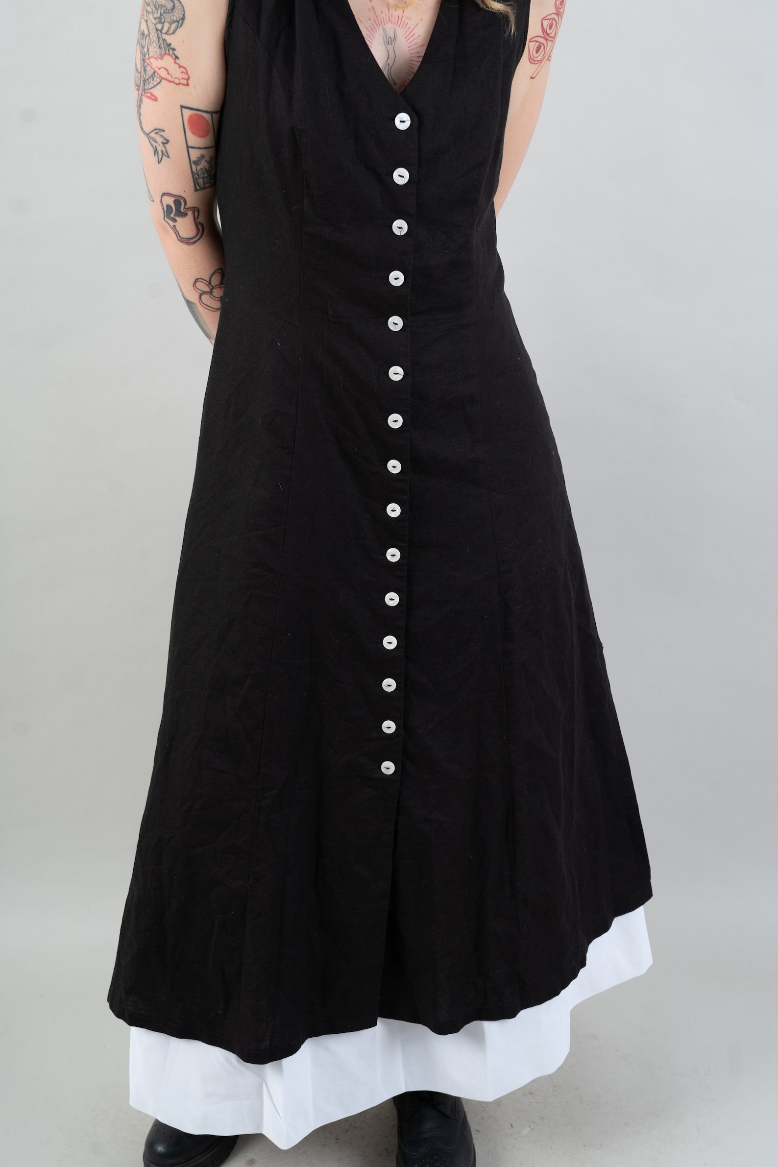 Vintage Black Maxi S M