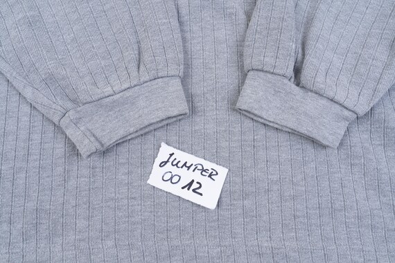 80s vintage John Baner sweatshirt in gray Size L … - image 9