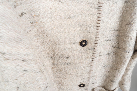 Vintage wool coat beige Gil Bret Size S 36 80s 90s - image 3