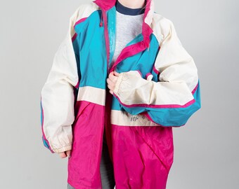 Vintage Size XL Shelljacket Sport Jacket Windbreaker Hoodie Vintage Size XL Shelljacket Sport Jacket Windbreaker Hoodie