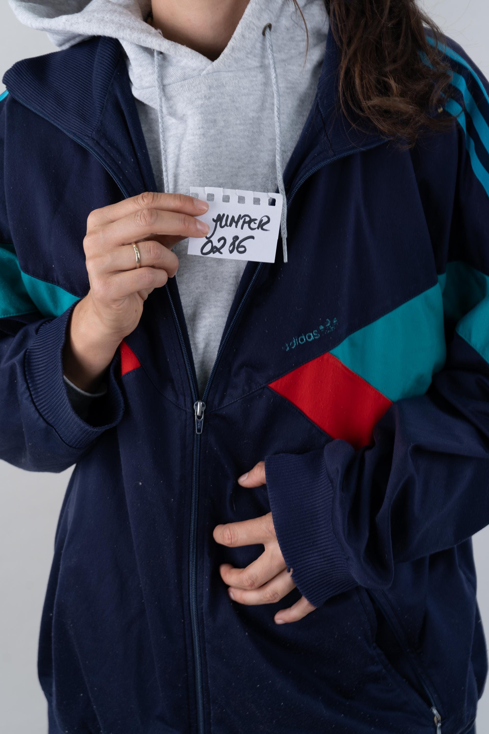 Vintage Adidas Jacket Red Blue Color Block Size Vintage M Vintage Adidas Jacket Red Blue Color Block Size Vintage M