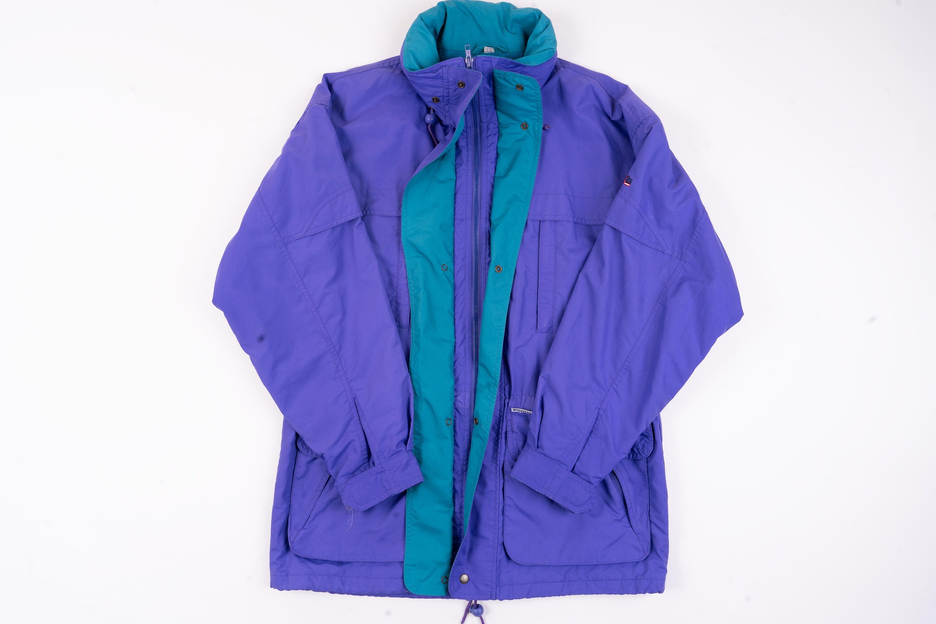 Vintage ski parka Vaude purple Size L gender neutral 80s