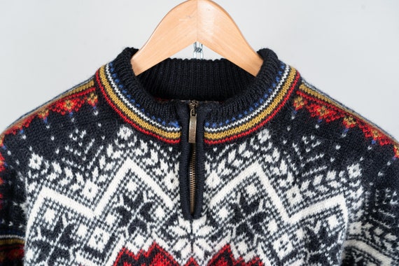 Vintage Dale of Norway nordic sweater jacket Norw… - image 5