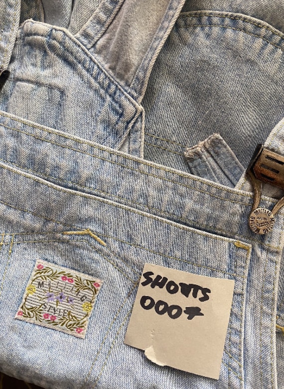 Vintage Mustang Denim Dungaree Overall Size M 80s Patched - Etsy