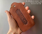 Coach Xl Inspired Tag; Big Coach Leather Tag - Etsy