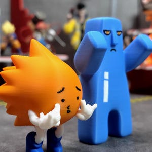 Bobobo - Figurines Anime - Don Patch et Tennosuke
