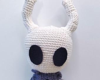 Hollow Knight Amigurumi Crochet Pattern: The Knight (PDF Tutorial)