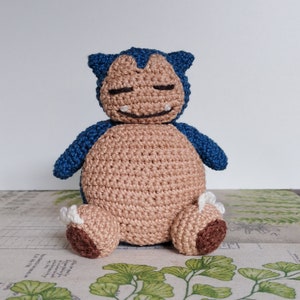 Snorlax Crochet Plushy