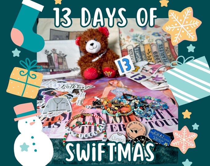 13 Days of SWIFTMAS Swiftie Advent Calendar Taylor Swift Themed