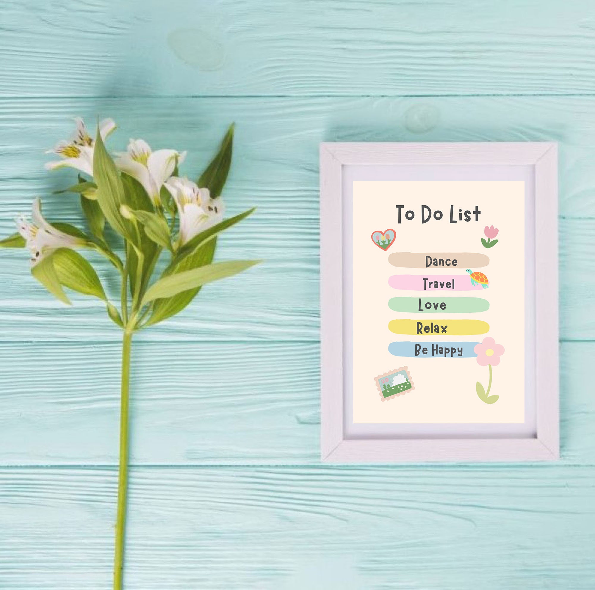 To Do List - Philosophy Poster - Self Care Checklist - Feelings Poster - Cute to Do List - Funny ...