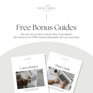 Simple Wedding Program Template Customisable Order of Service Modern