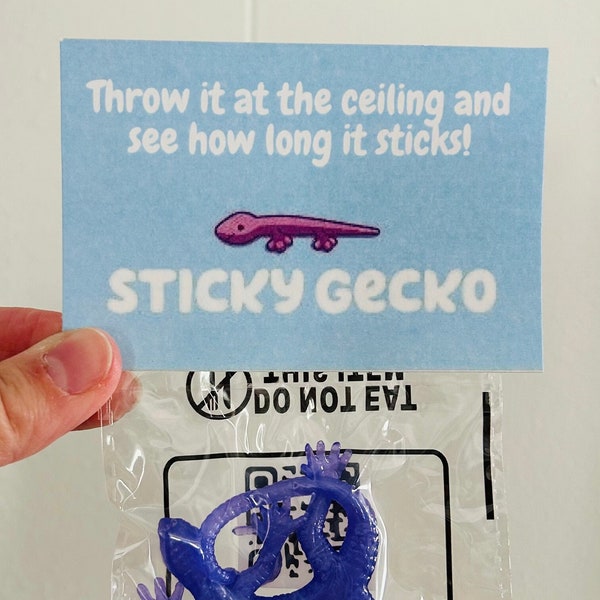 Bluey Sticky Gecko Party Favor
