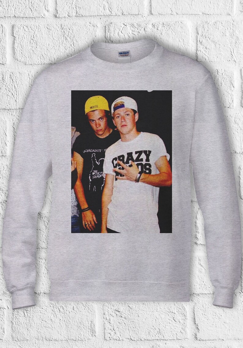Vintage Frat Boy Harry and Niall Hoodie Vintage Frat Boy Etsy