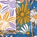 Vintage Daisy Seamless Patterns, Printable Digital Paper, Commercial ...