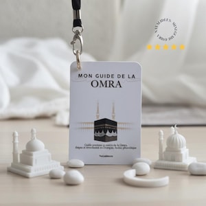 Mijn mini-Umrahgids, fysieke versie, 16 pagina's stappen en aanroepingen van de Umrah