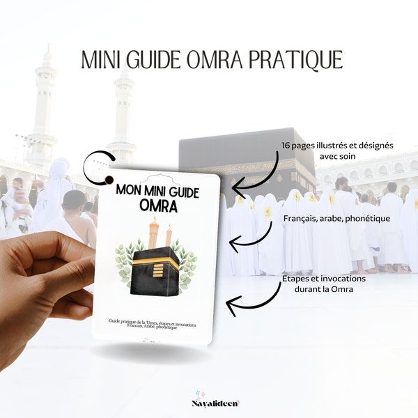 Omra Duas imprimable | Cartes Omra, cartes Dua imprimables, Umra Dua | Doua Adultes | Guide de la Omra | livre de la Omra