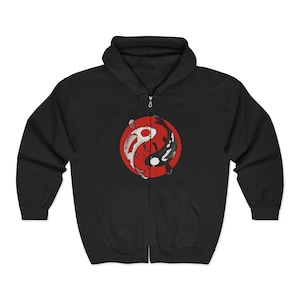 Yin Yang Hoodie - Etsy