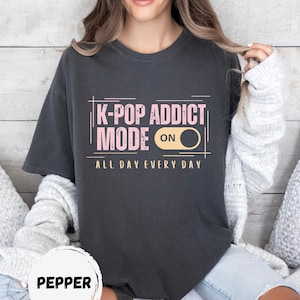 Comfort Colors® K-Pop Shirt | K Pop T Shirt | K Pop Shirt | K-Pop Gifts | K Pop Fan Shirt | Kpop Shirt | Korean Lover Shirt | Gift For Her