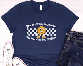 Waffles Shirt: Foodie Gift, Unisex Jersey Tee