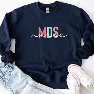 MDS Nurse Sweatshirt: Gildan Unisex Crew Neck