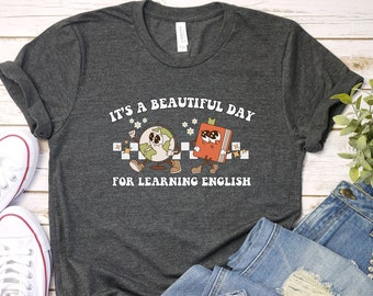 ESL-leraar-T-shirt: cadeau Engels leren