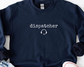 911 Dispatcher Sweatshirt | Cozy Cotton-Blend Crewneck
