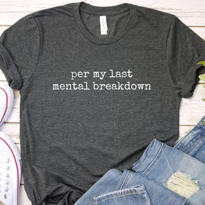 Grappig T-shirt voor geestelijke gezondheid: sarcastisch introvert grafisch T-shirt