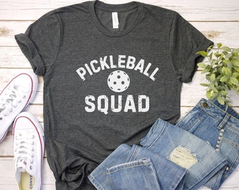Pickleball Squad T-Shirt | Unisex Cotton Jersey Tee