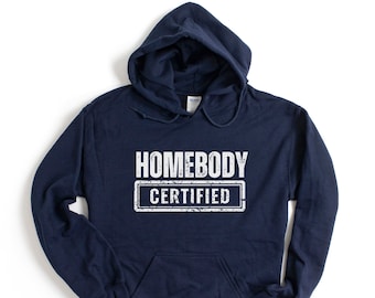 Homebody Certified Hoodie: Unisex Cotton-Blend Comfort