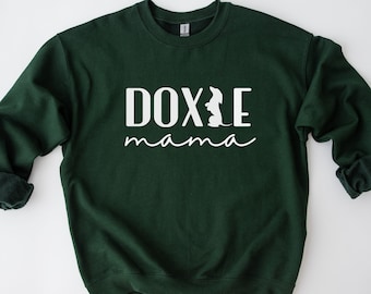 Doxie Mama Sweatshirt: Unisex Dachshund Mom Gift